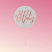 HB Tag - Acrylic Round Transparent HB Tag - Acrylic Round Transparent